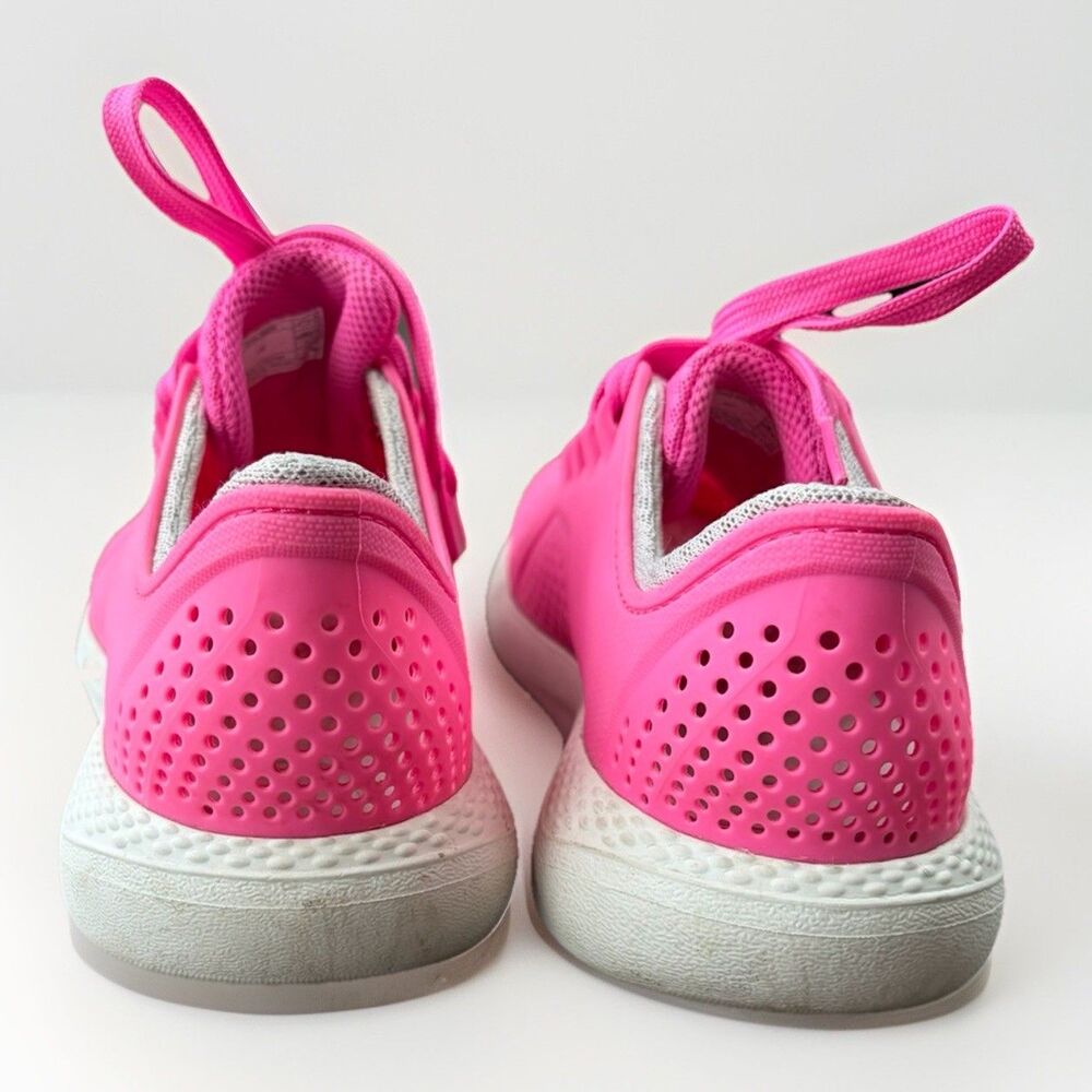 Crocs LiteRide Pacer Shoes Women's Size 9 Pink Comfort Lace Up 205234 - Picture 5 of 9